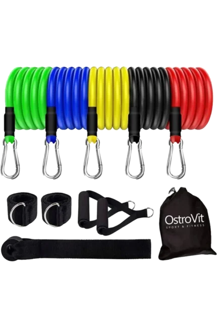 OstroVit Expander Treningsbåndsett (5 bånd)