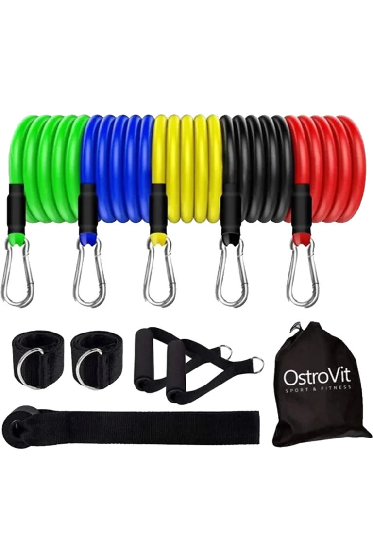 OstroVit Expander Treningsbåndsett (5 bånd)