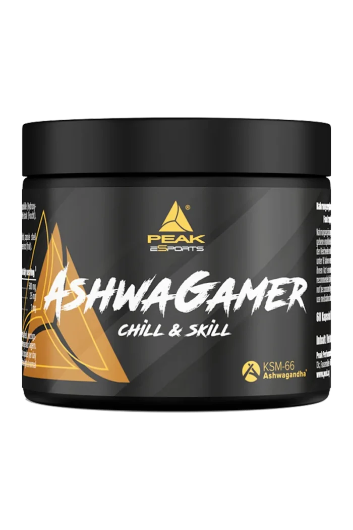 PEAK AshwaGamer (Ashwagandha) - 60 kapsler - Bilde 1