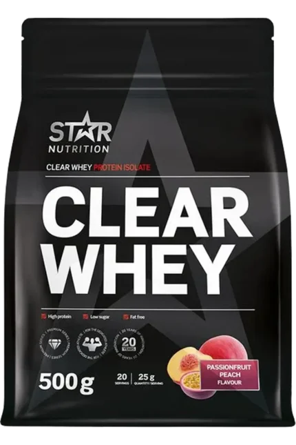 Star Nutrition Clear Whey - 500g – Passionfruit Peach