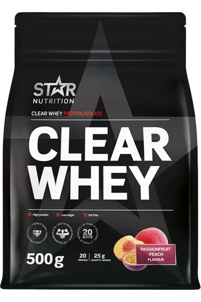 Star Nutrition Clear Whey - 500g – Passionfruit Peach