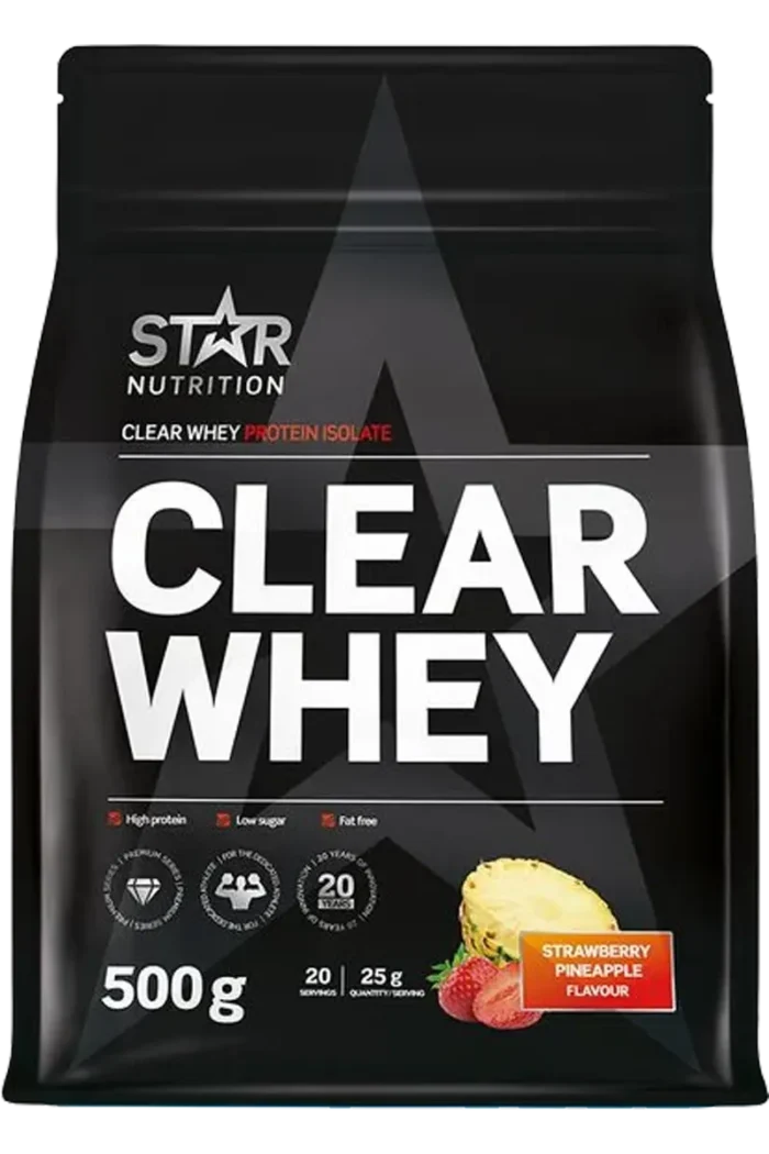 Star Nutrition Clear Whey - 500g – Strawberry Pineapple
