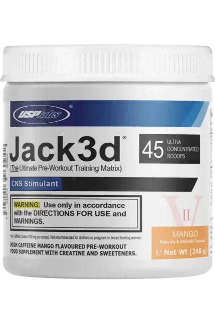 Jack3d Advanced Pre-Workout - 45 serveringer – Mango