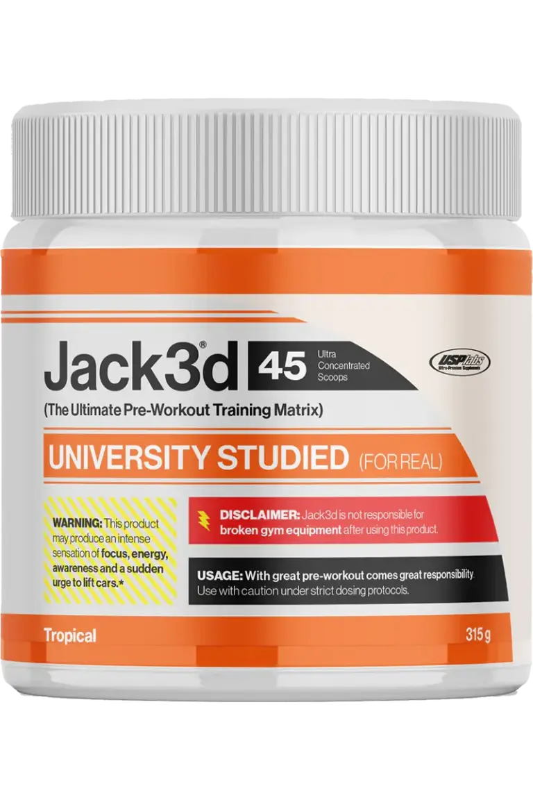 Jack3d Advanced Pre-Workout - 315g Tropical PWO - Pre Workout