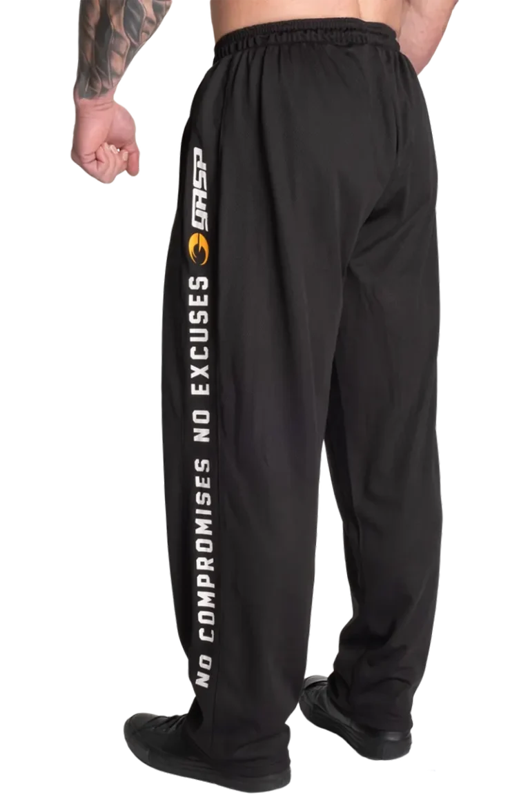 Gasp Core Mesh Pants - Black – XXL