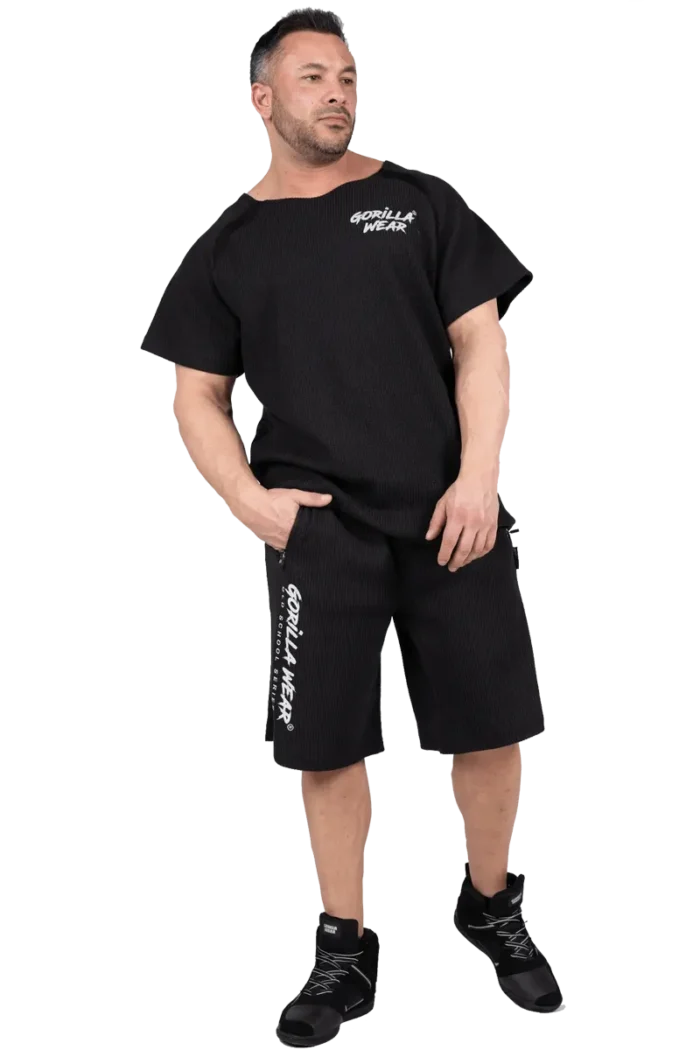 Augustine Old School Shorts - Black - Bilde 4