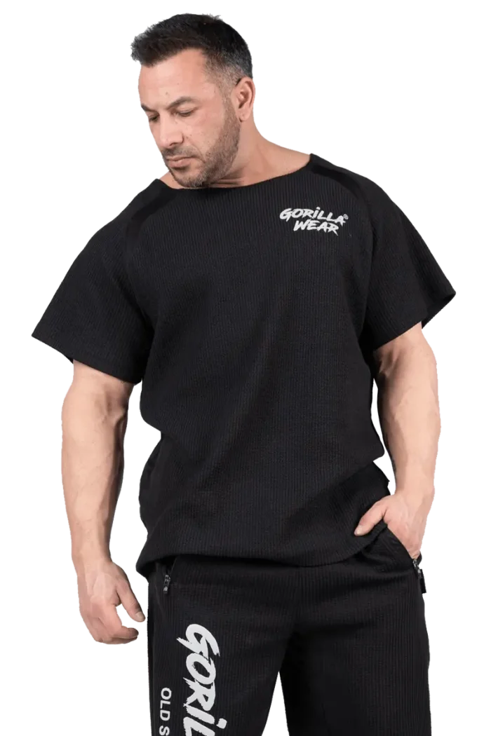 gwaoswtbw_3 Augustine Old School Workout Top - Black - Bilde 3