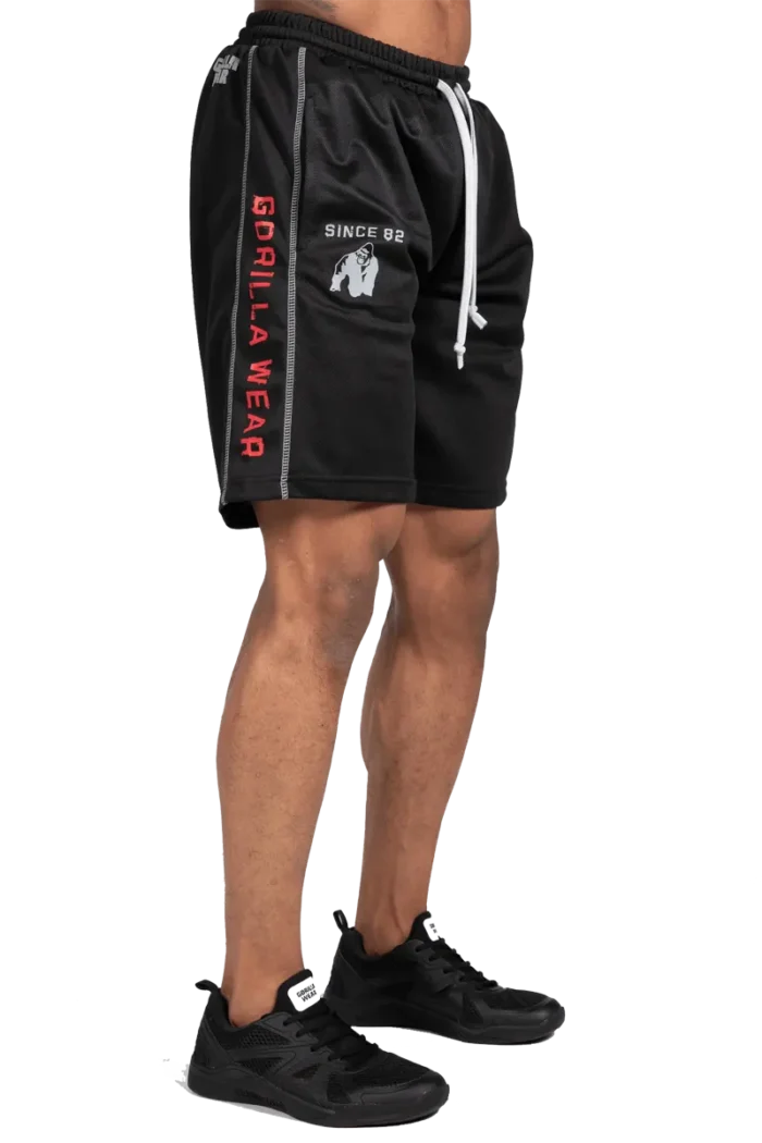 Functional Mesh Shorts - Black/Red - Bilde 2