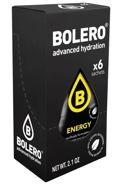 Bolero Energy Drink - 6 x 10g
