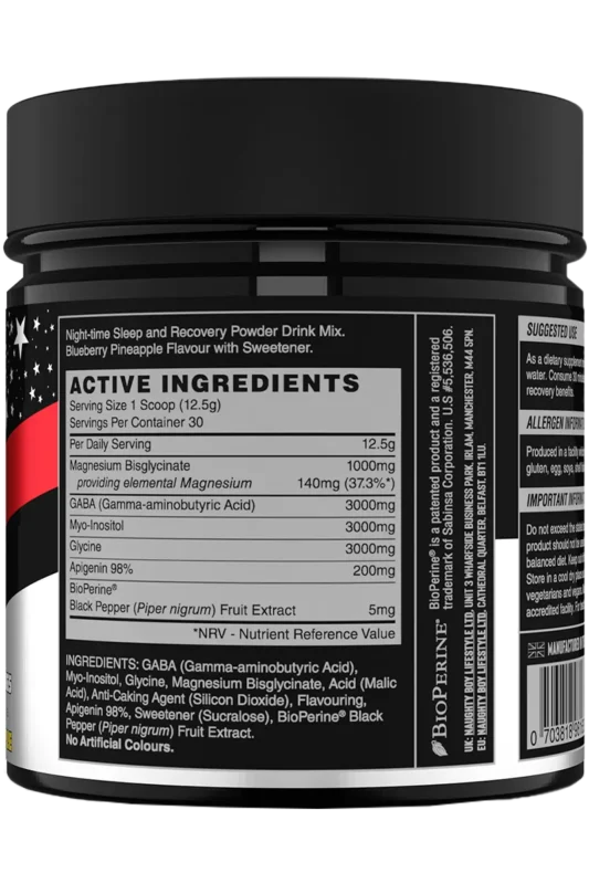 Naughty Boy Blackout - 375g Blueberry Pineapple