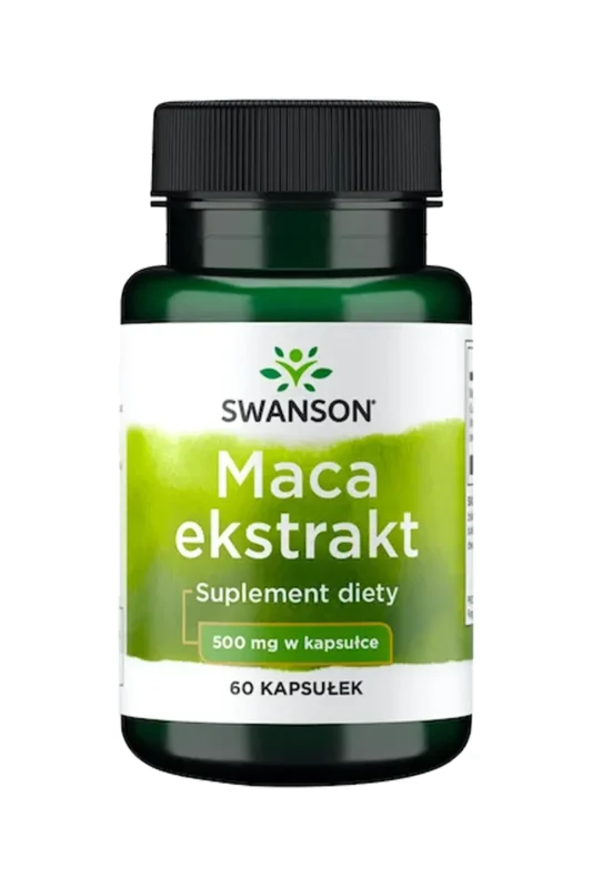 Swanson Maca Ekstrakt 500mg - 60 kapsler