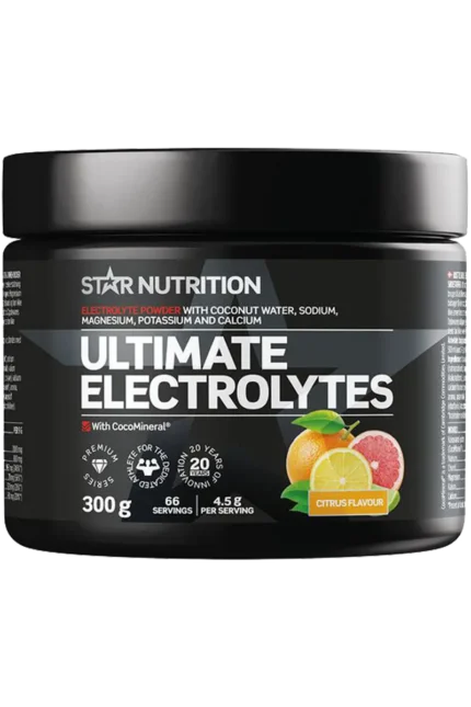 Star Nutrition Ultimate Electrolytes - 300g – Citrus