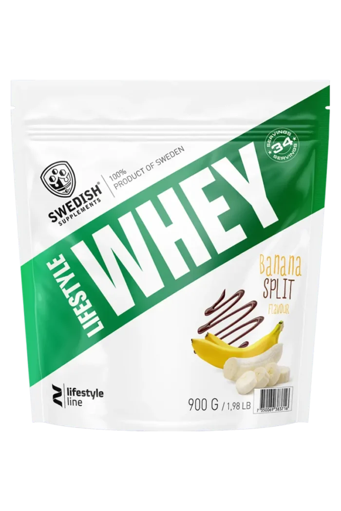 Swedish Supplements Lifestyle Whey - 900g – Banana Split