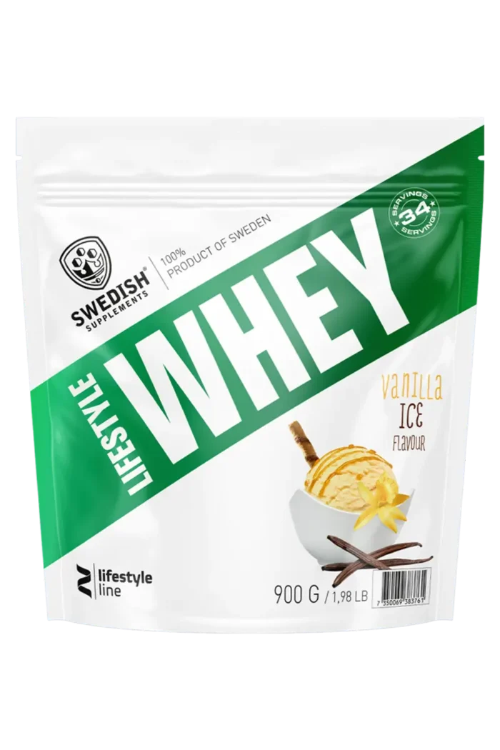 Swedish Supplements Lifestyle Whey - 900g – Vanilla Ice