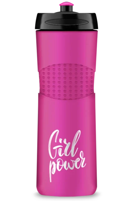 Drikkeflaske Girl Power - 650ml Pink