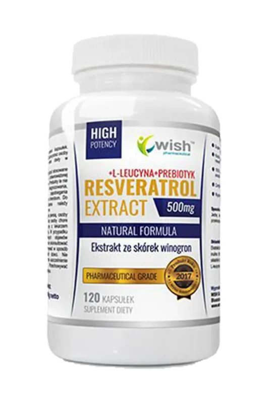 Resveratrol Extract 500mg - 120 kapsler