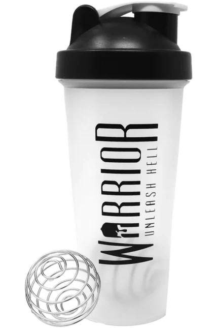 Warrior Shaker - 600ml Transparent
