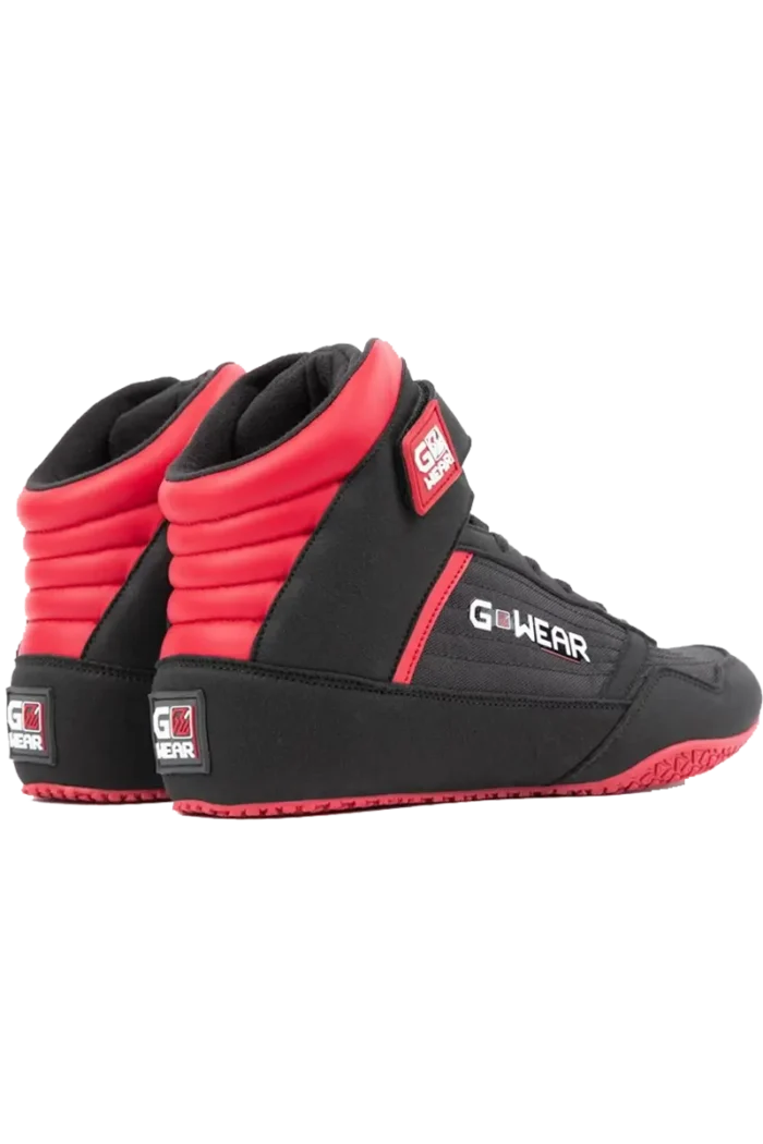 Gwear Classic High Tops - Black/Red - Bilde 2