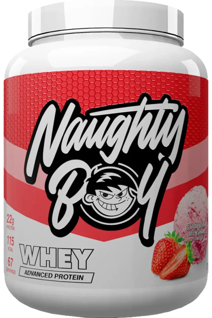 Naughty Boy Advanced Whey Protein - 2010g – Strawberry Milkshake Naughty Boy Advanced Whey Protein - 2010g – Strawberry Milkshake