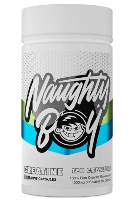 Naughty Boy Creatine Caps - 120 kapsler