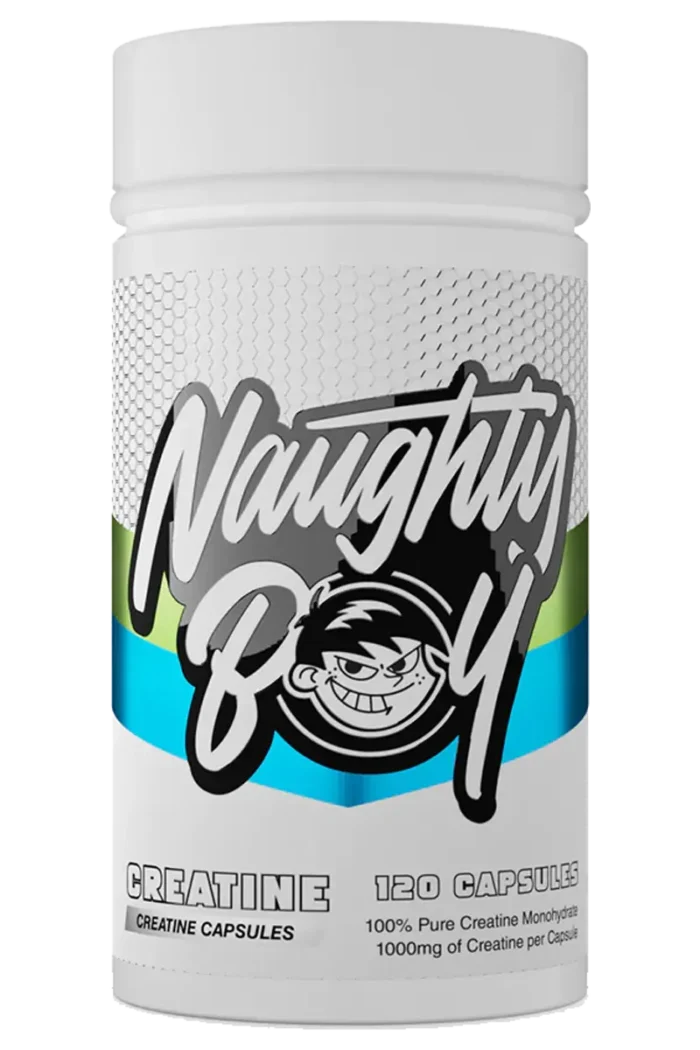 Naughty Boy Creatine Caps - 120 kapsler - Bilde 1