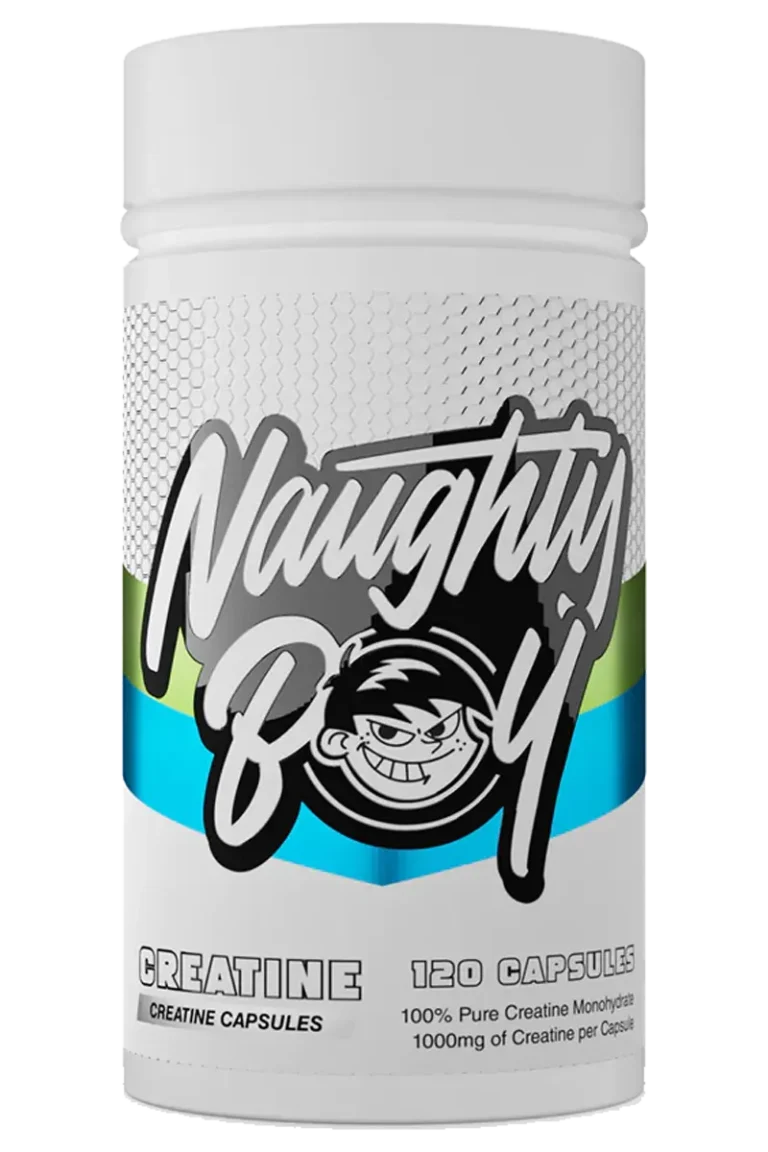 Naughty Boy Creatine Caps - 120 kapsler