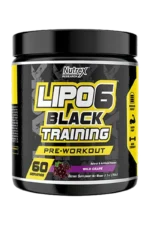 Nutrex Lipo-6 Black Training Pre-Workout - 264g – Wild Grape