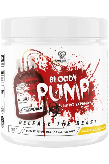 Swedish Supplements Bloody Pump - 300g (Stim-Free) – Pineapple Passion