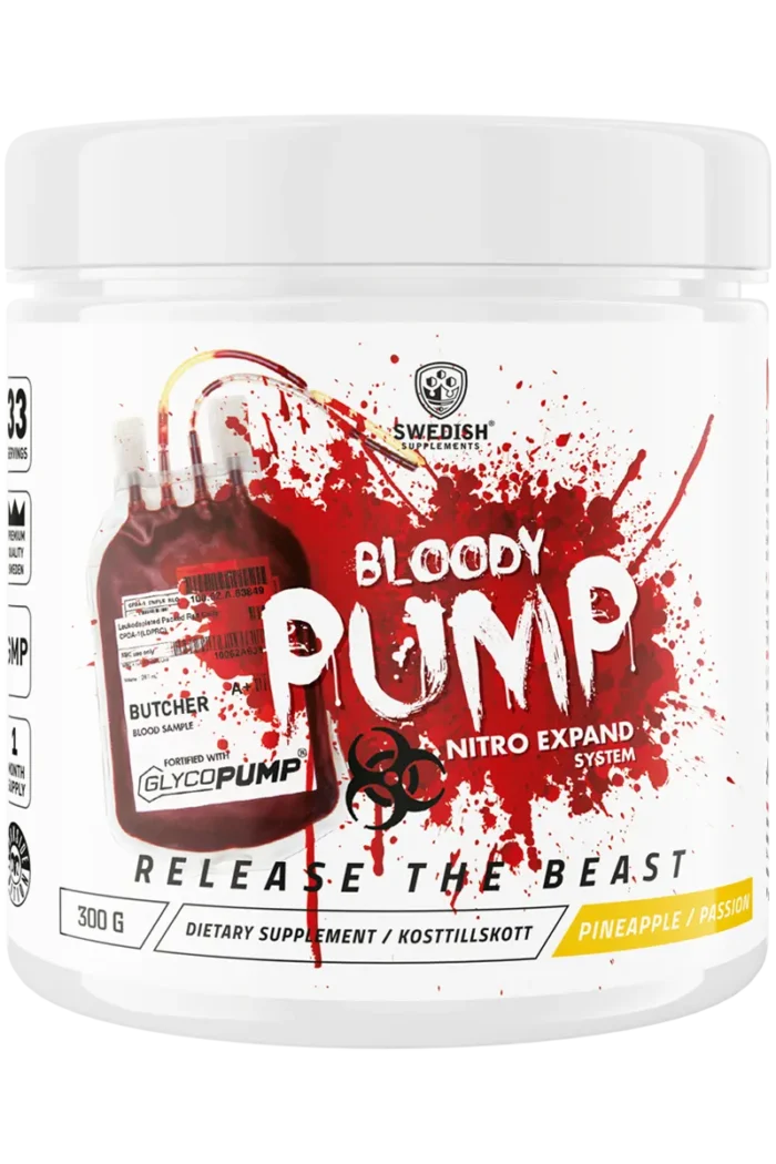 Swedish Supplements Bloody Pump - 300g (Stim-Free) - Bilde 2