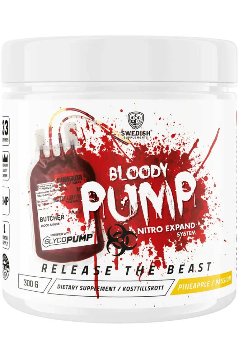 Swedish Supplements Bloody Pump - 300g (Stim-Free) – Pineapple Passion