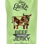 Fine Gusto Beef Jerky - Pepper