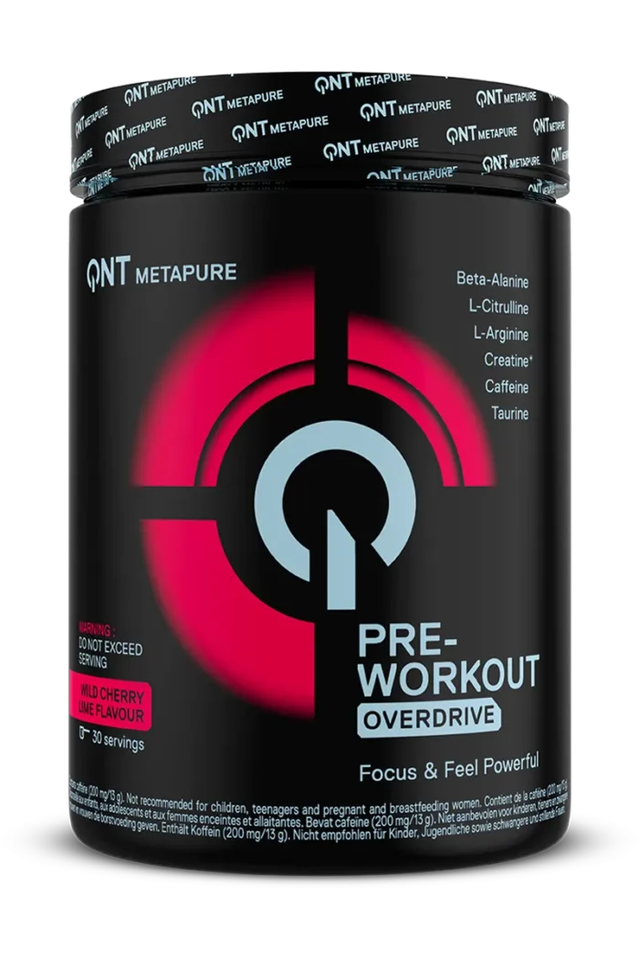 QNT Pre-Workout Overdrive - 390g - Bilde 2
