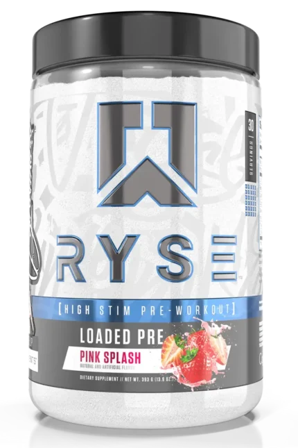 RYSE Loaded Pre-Workout - 393g/441g – Pink Splash
