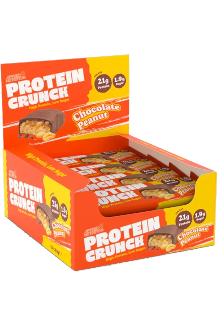 Applied Crunch Protein Bar 12x62g – Milk Chocolate Peanut