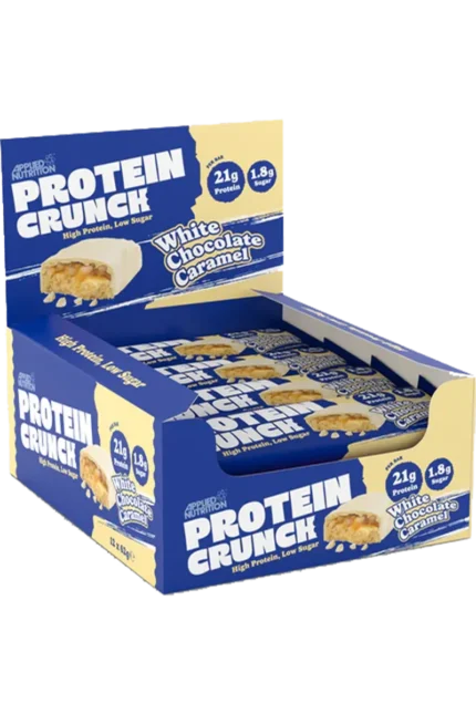 Applied Crunch Protein Bar 12x62g â White Chocolate Caramel