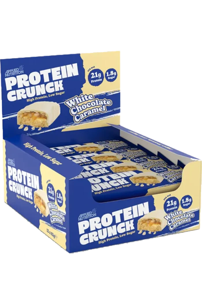 Applied Crunch Protein Bar 12x62g – White Chocolate Caramel