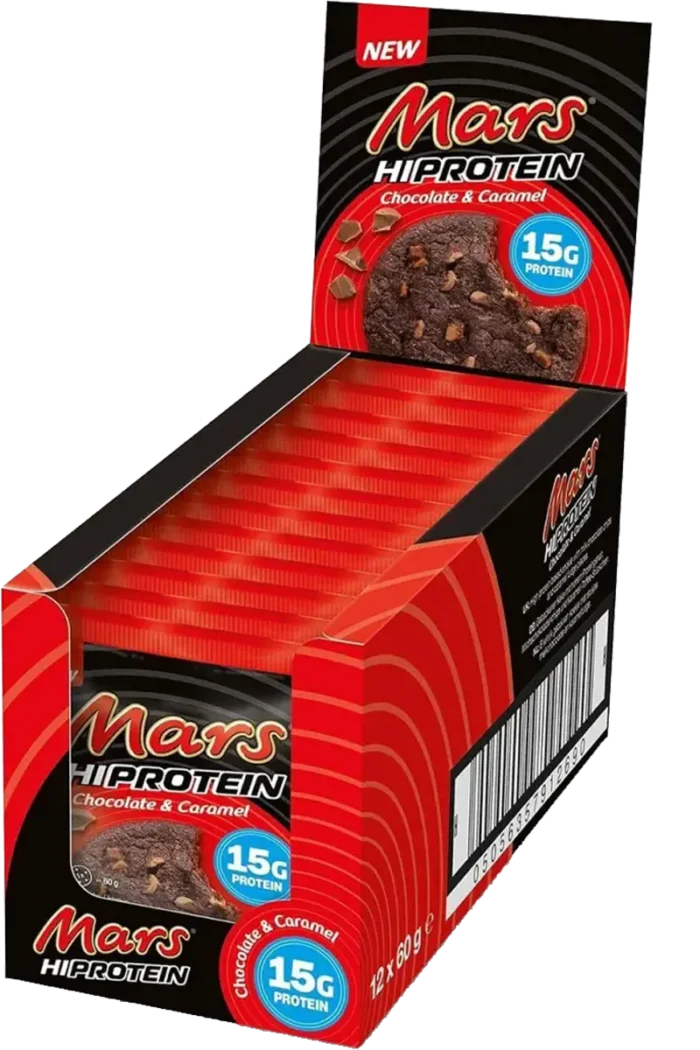 Mars HiProtein Cookie - 60g Salted Caramel Mars HiProtein Cookie - 60g Salted Caramel