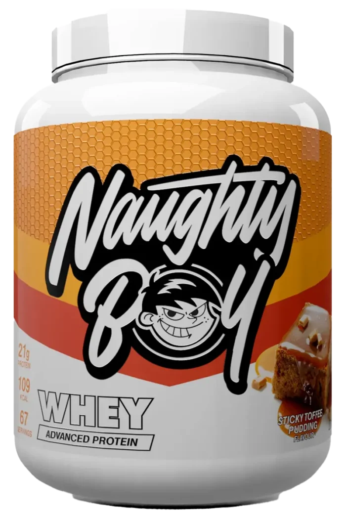 Naughty Boy Advanced Whey Protein - 2010g – Sticky Toffee Pudding Naughty Boy Advanced Whey Protein - 2010g – Sticky Toffee Pudding
