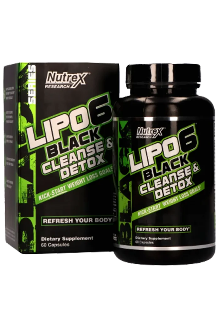 Lipo 6 Black Cleanse & Detox - 60 kapsler
