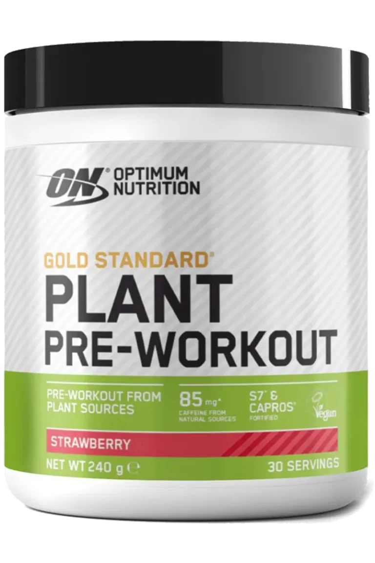 Gold Standard PLANT Pre-Workout - 240g Strawberry