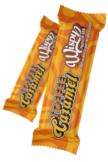 Wispy Protein Bar 55g - Toffee Caramel