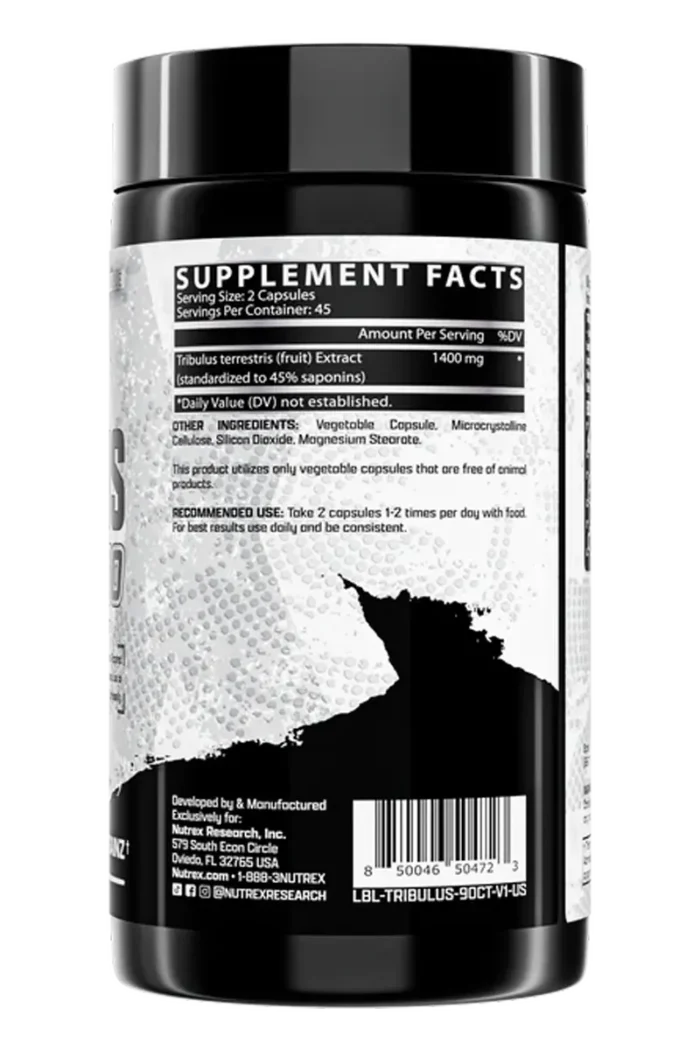 Nutrex Tribulus 1400 - 90 kapsler - Bilde 3