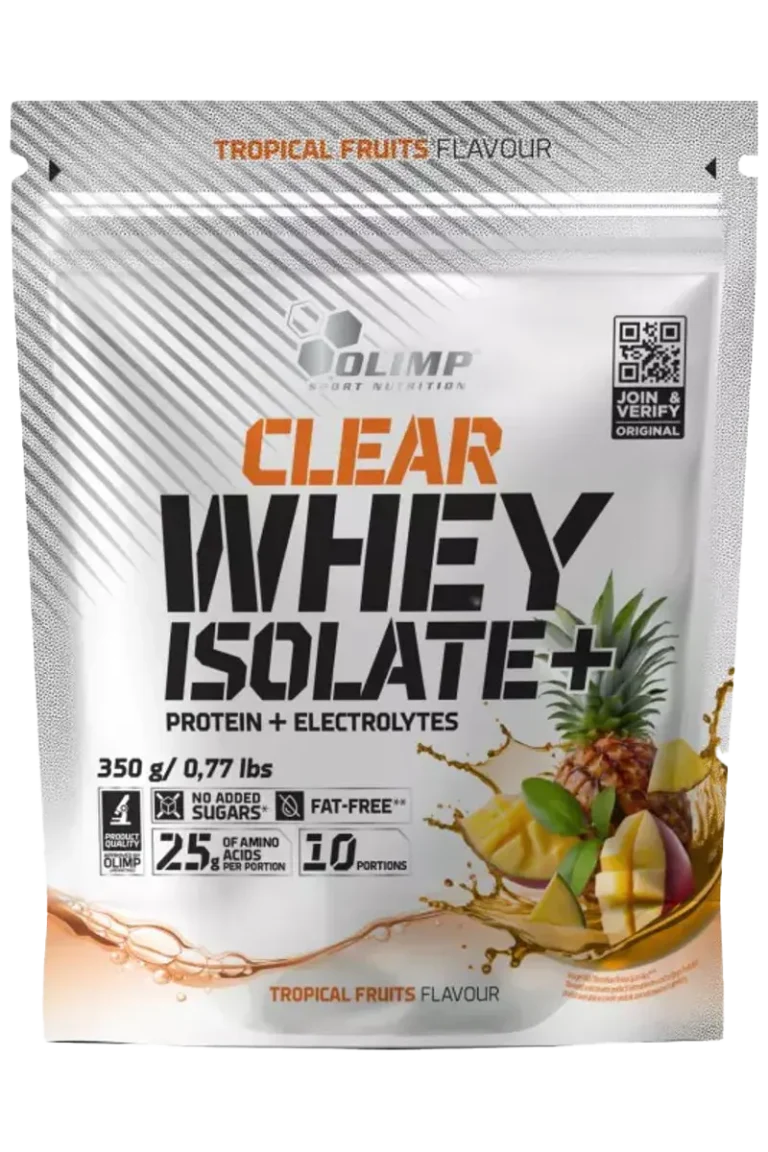 Olimp Clear Whey Isolate+ // 350g – Tropical Fruits