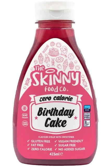Skinny Syrup 425g - Diverse Smaker â Birthday Cake