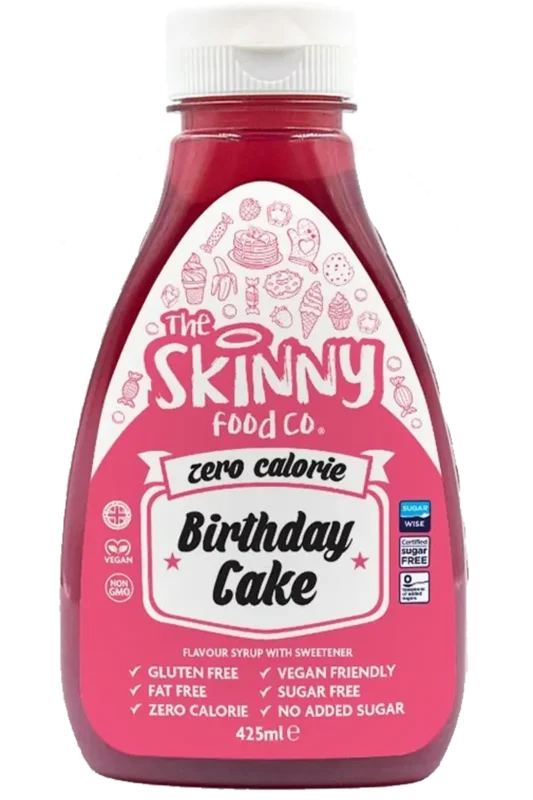 Skinny Syrup 425g - Diverse Smaker â Birthday Cake