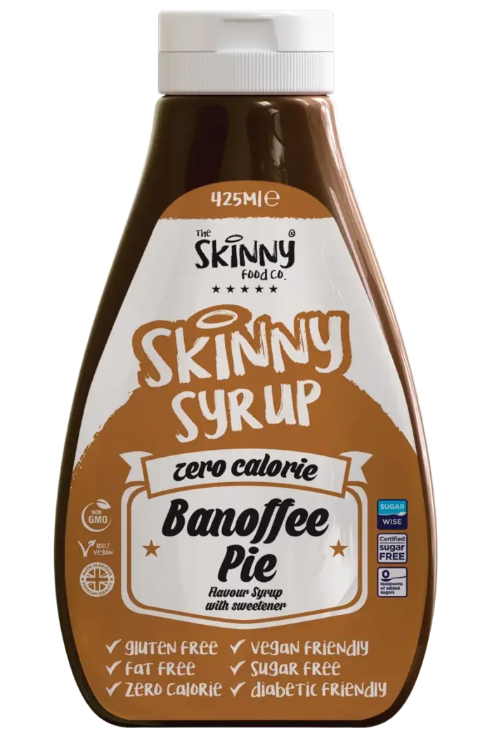 Skinny Syrup 425g - Diverse Smaker Maple & Cinnamon Dressinger & Sauser