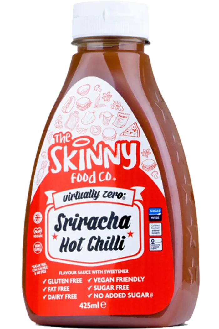 Skinny Sauces 425g - Diverse Smaker – Srirachi Hot Chilli