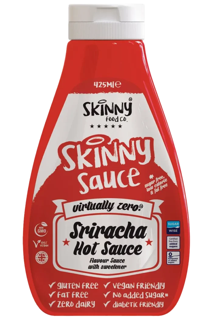 Skinny Sauces 425g - Diverse Smaker – Sriracha Hot Sauce