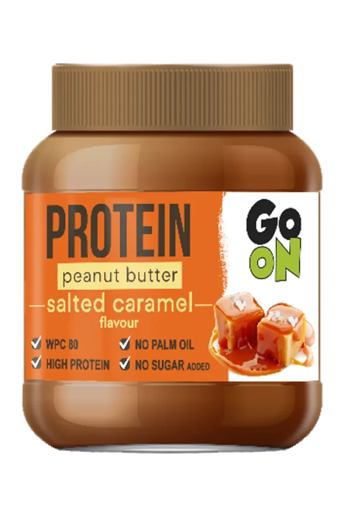 Go On Protein Peanut Butter - 350g Salted Caramel - Bilde 1
