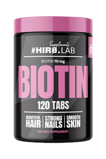 Hiro.Lab Biotin 10mg - 120 tabletter